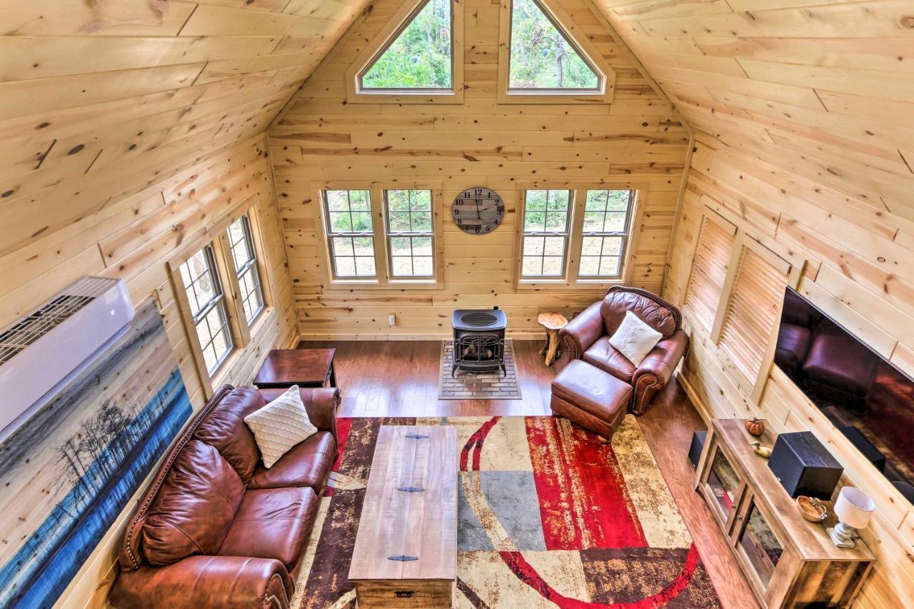 Idyllic Cabin In The Heart Of Hocking Hills Rockbridge Exteriör bild